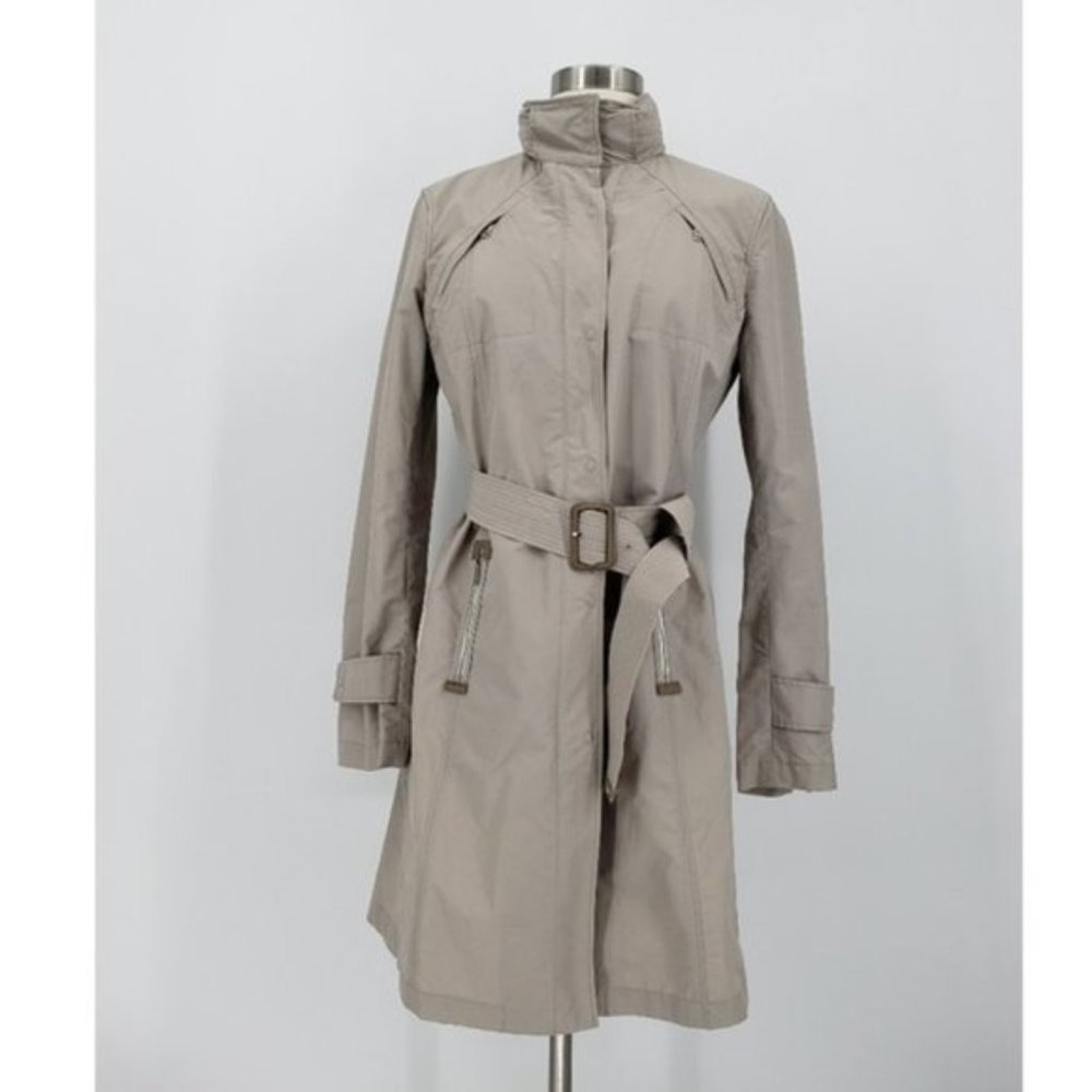 Elie Tahari Belted Trench Coat